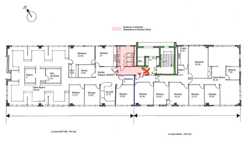 Bureau Vente/Location 35000 RENNES 11 ALLEE DU BATIMENT