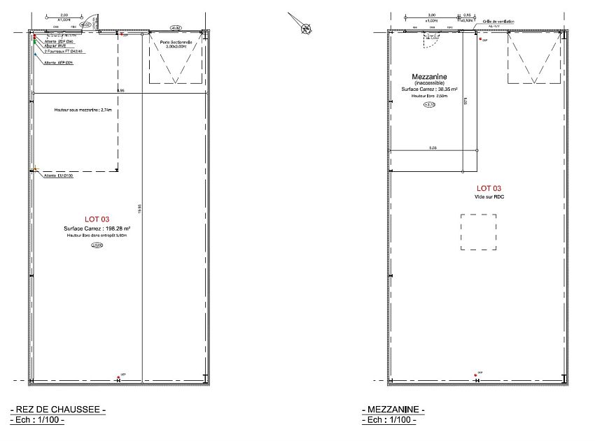 Local d'activités Vente 33290 BLANQUEFORT 8 RUE CHARLES NUNGESSER