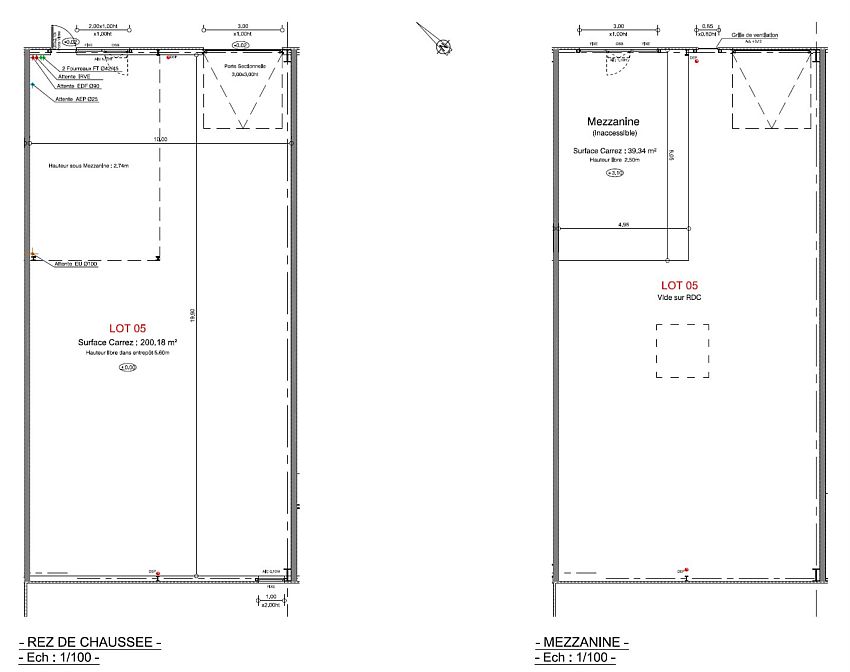 Local d'activités Vente 33290 BLANQUEFORT 8 RUE CHARLES NUNGESSER
