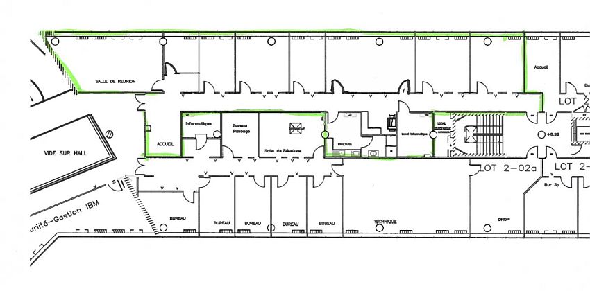 Bureau Location 31500 TOULOUSE 6 RUE BRINDEJONC DES MOULINAIS