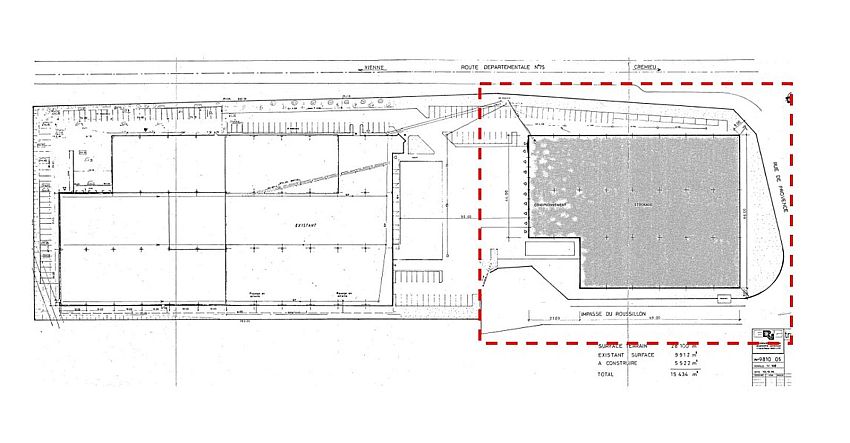 Entrepôt / Local d'activités Location 38070 ST QUENTIN FALLAVIER