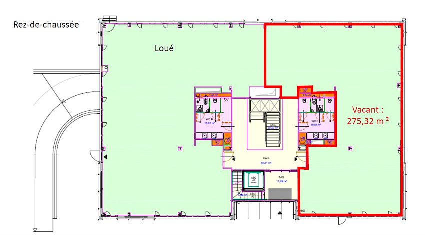 Bureau Location 95700 ROISSY EN FRANCE