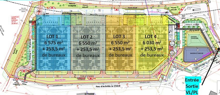 Entrepôt / Local d'activités Vente/Location 35290 GAEL  PARC D ACTIVITE LE CHENE