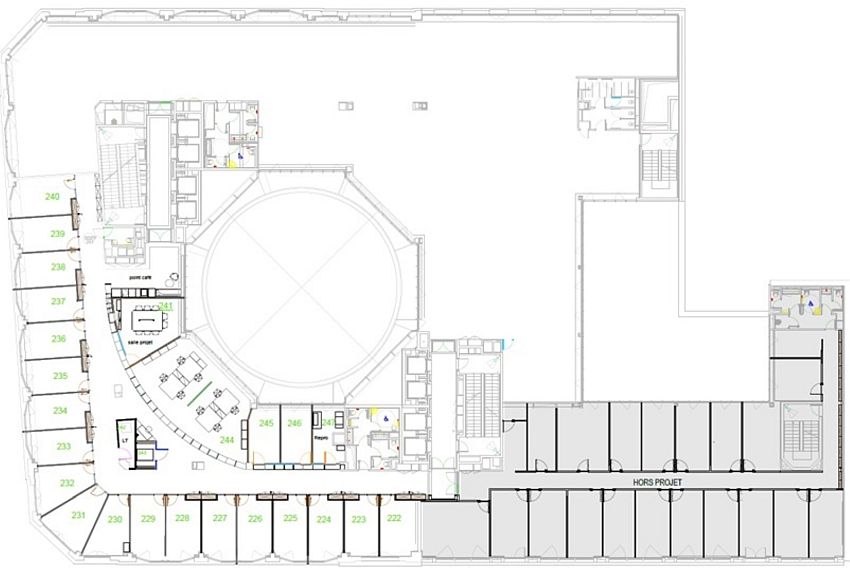 Bureau Location 75008 PARIS 40-44 RUE DE COURCELLES