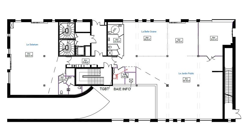 Bureau Location 44200 NANTES 9 RUE LA NOUE BRAS DE FER