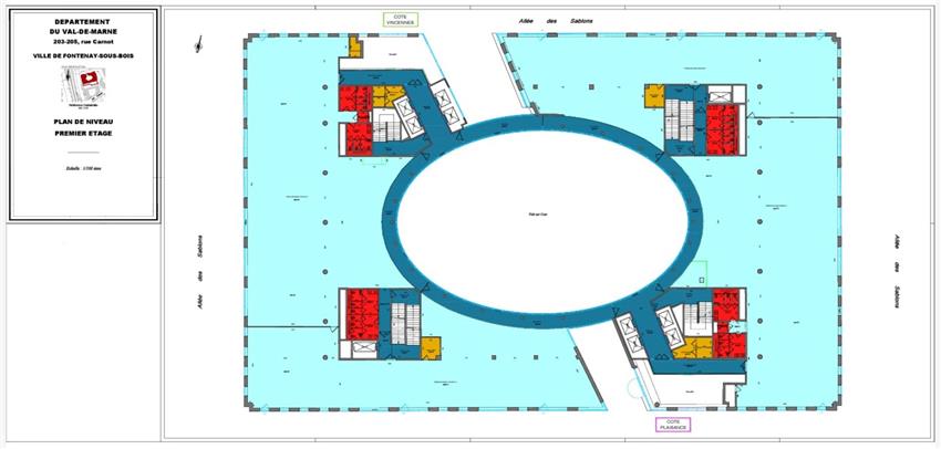 Bureau Location 94120 FONTENAY SOUS BOIS 203-205 RUE CARNOT
