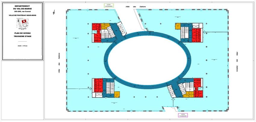 Bureau Location 94120 FONTENAY SOUS BOIS 203-205 RUE CARNOT
