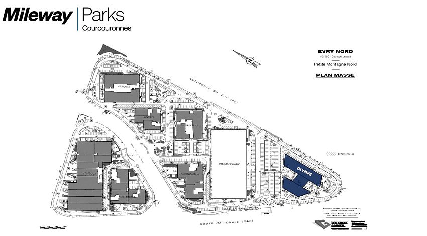 Bureau Location 91080 COURCOURONNES