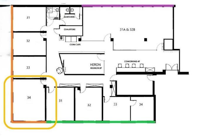 Coworking Location 44000 NANTES BAYA COWORKING RUE DU GUESCLIN