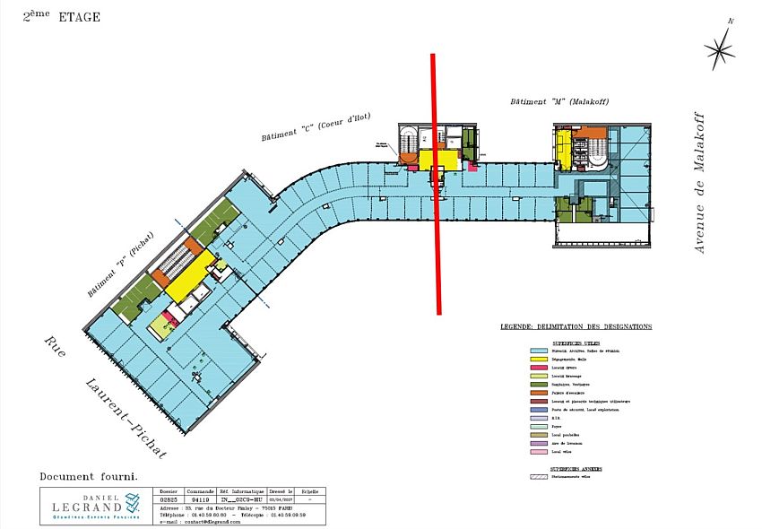 Bureau Location 75116 PARIS 121 AVENUE DE MALAKOFF