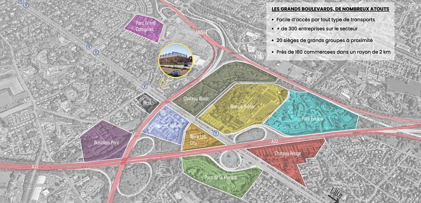 Bureau Vente/Location 59290 WASQUEHAL