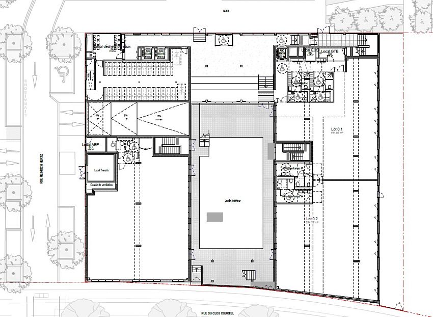 Bureau Vente/Location 35510 CESSON SEVIGNE  RUE HEINRICH HERTZ