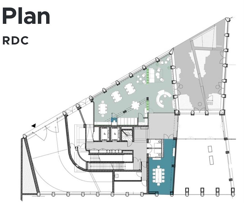 Coworking Location 35000 RENNES 18 BOULEVARD DE BEAUMONT