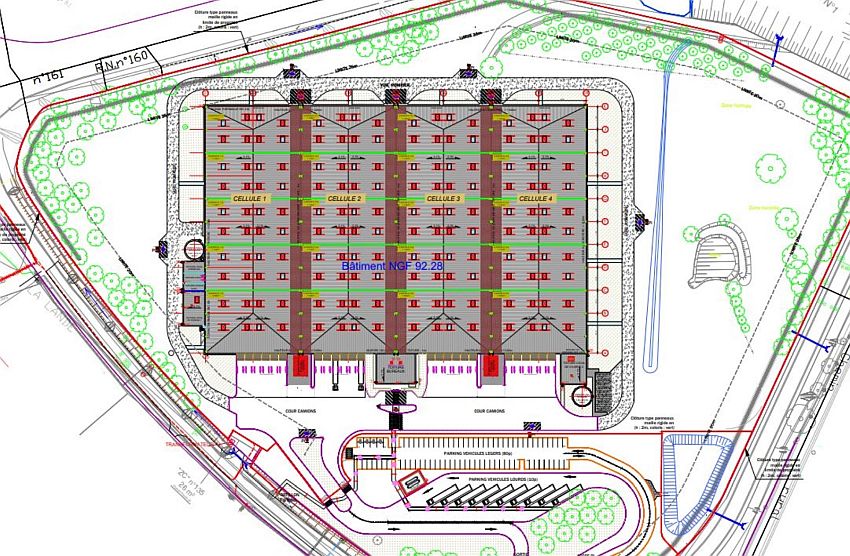 Entrepôt / Local d'activités Location 49750 BEAULIEU SUR LAYON  ZAC ANJOU ACTIPARC DU LAYON