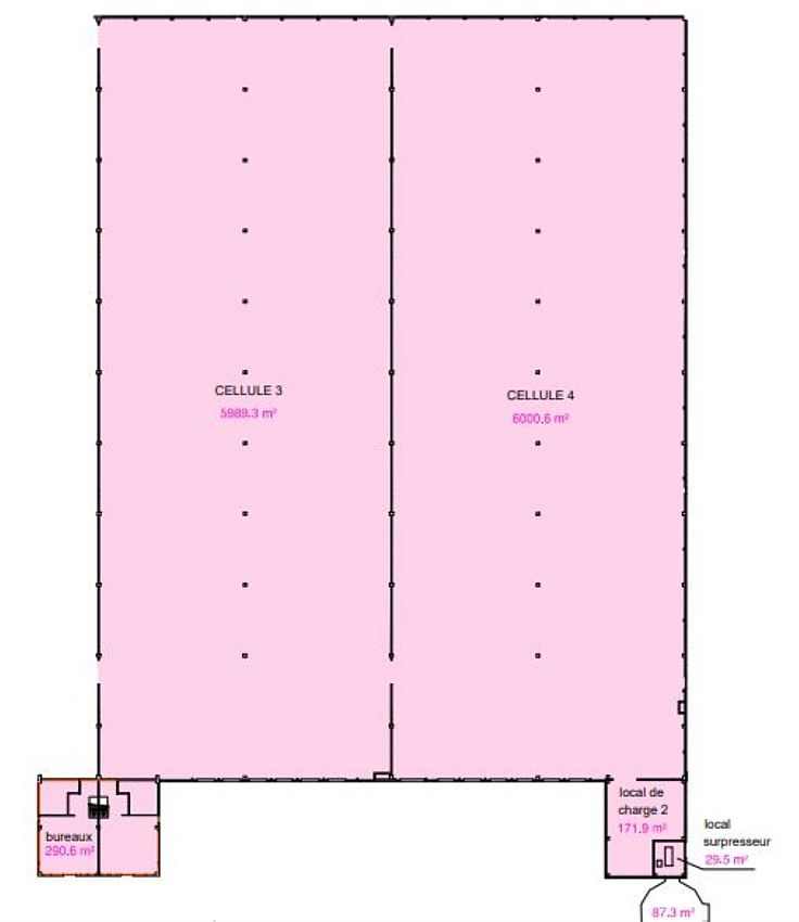 Entrepôt / Local d'activités Location 49750 BEAULIEU SUR LAYON  ZAC ANJOU ACTIPARC DU LAYON