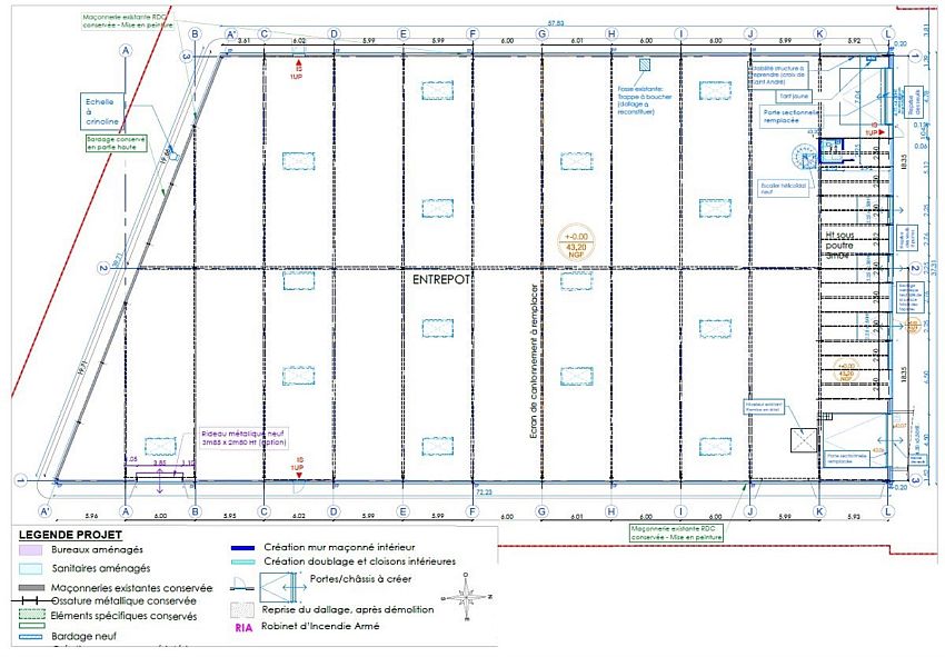 Local d'activités Location 93150 LE BLANC MESNIL