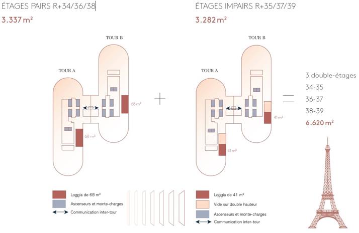 Bureau Location 92400 COURBEVOIE  ESPLANADE DU GENERAL DE GAULLE