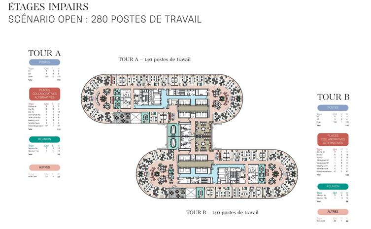 Bureau Location 92400 COURBEVOIE  ESPLANADE DU GENERAL DE GAULLE