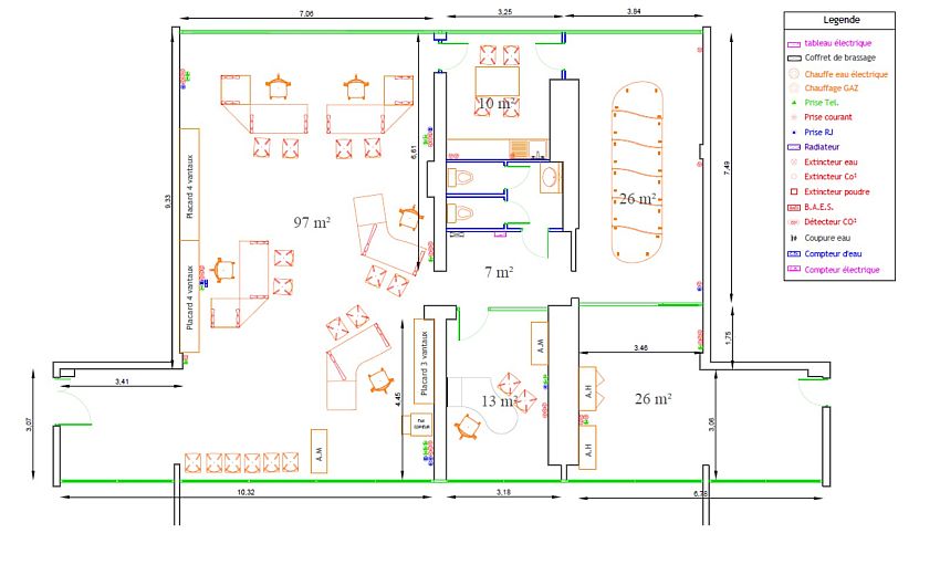 Bureau Vente 33000 BORDEAUX 44 RUE JOSEPH ABRIA