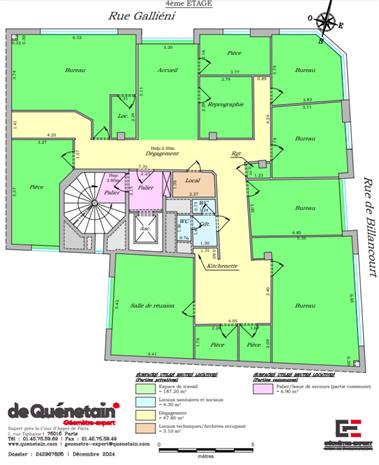 Bureau Location 92100 BOULOGNE BILLANCOURT 159 RUE GALLIENI
