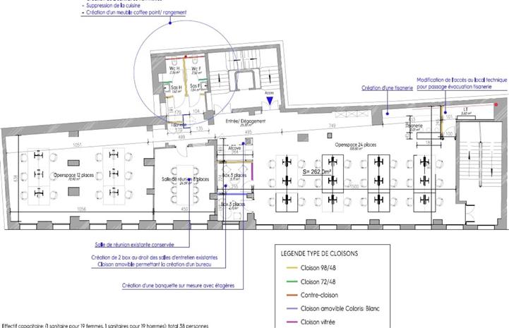 Bureau Location 75009 PARIS 4-6 BOULEVARD MONTMARTRE