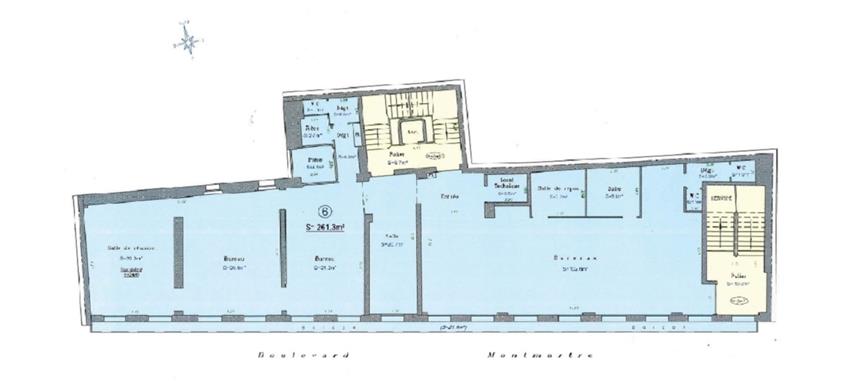 Bureau Location 75009 PARIS 4-6 BOULEVARD MONTMARTRE