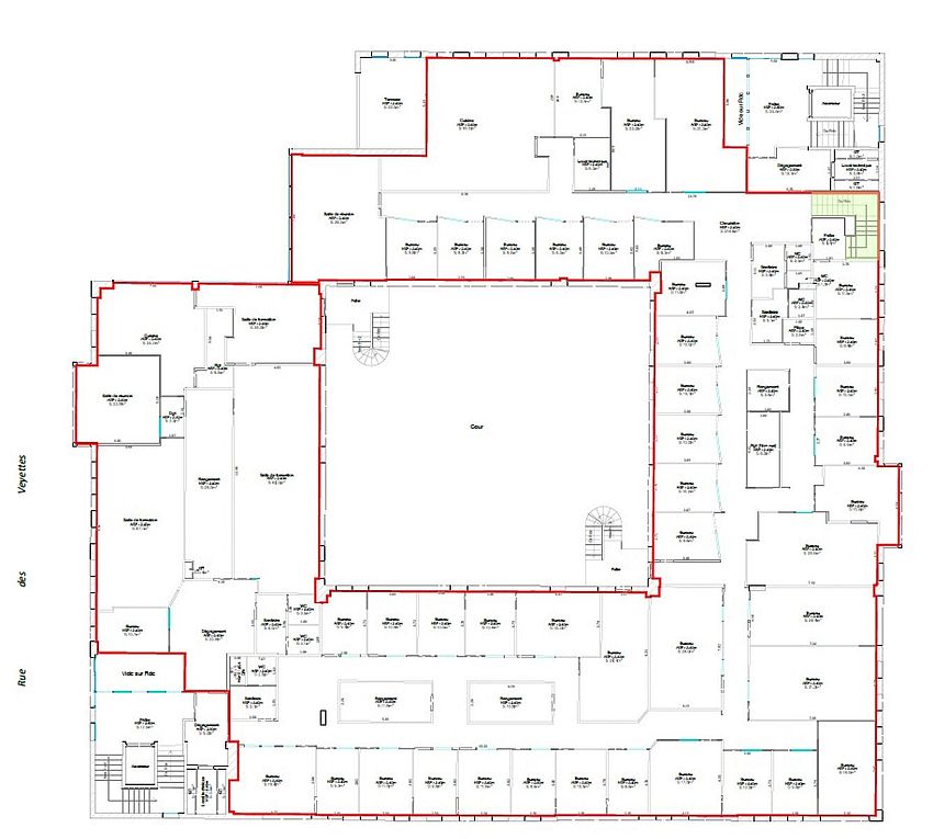 Bureau Location 35000 RENNES 22 RUE DU BIGNON