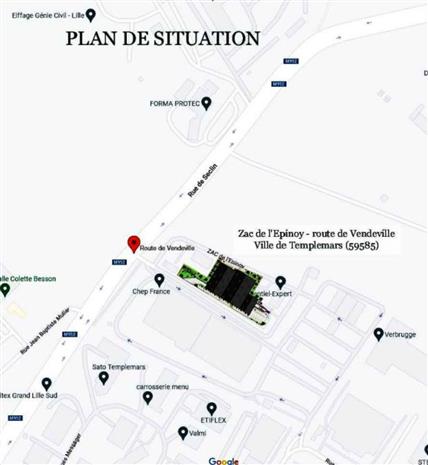 Local d'activités Vente/Location 59175 TEMPLEMARS