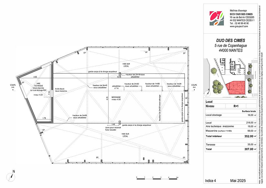 Commerce Vente 44000 NANTES 5 RUE DE COPENHAGUE
