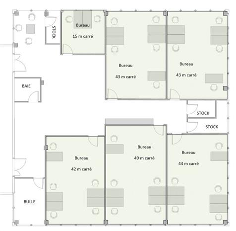 Bureau Location 31130 BALMA 10-14 RUE DE VIDAILHAN