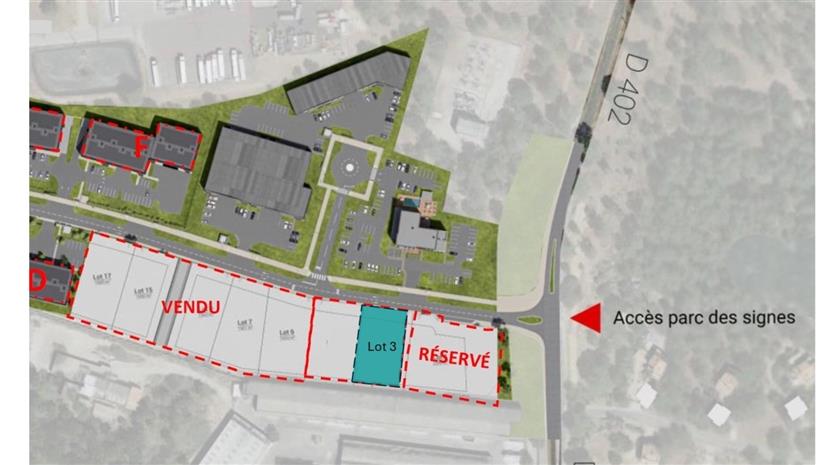 Local d'activités Vente 83870 SIGNES