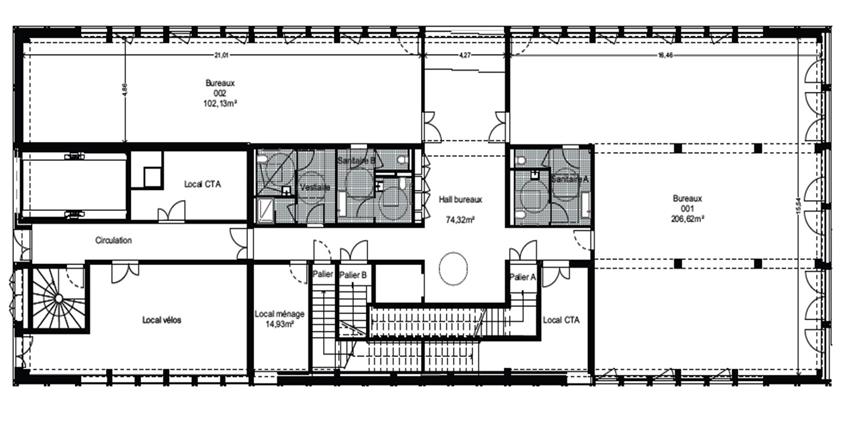 Bureau Location 35136 ST JACQUES DE LA LANDE  RUE LOUIS JACQUES DAGUERRE