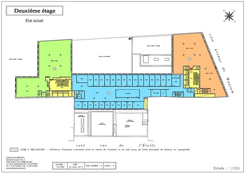Bureau Location 75017 PARIS 31-33 AVENUE DE WAGRAM