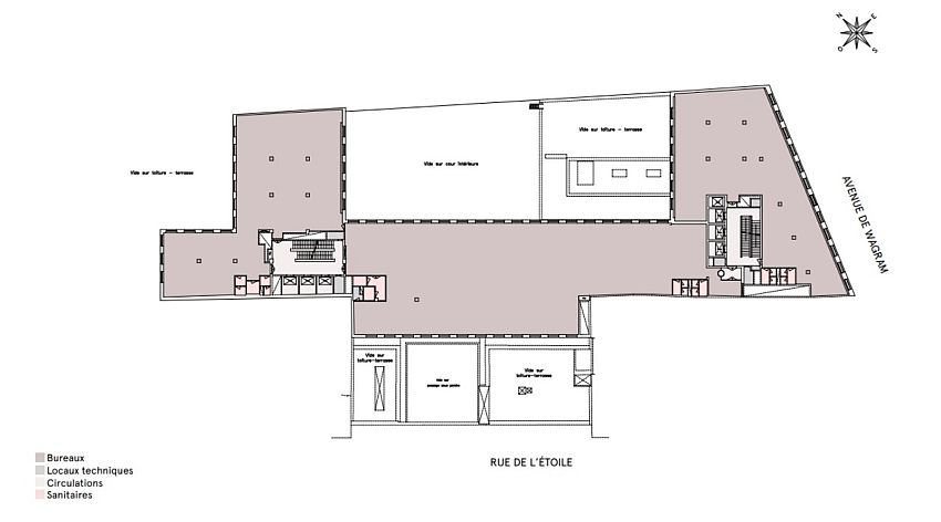Bureau Location 75017 PARIS 31-33 AVENUE DE WAGRAM