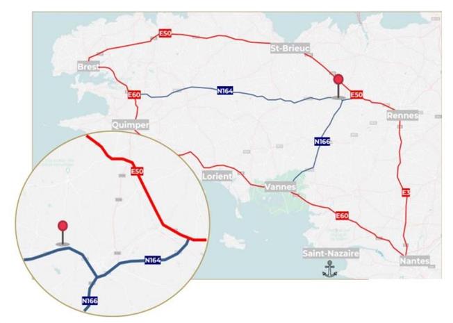 Entrepôt / Local d'activités Location 22230 LOSCOUET SUR MEU  ZA LA GAUTERAIE