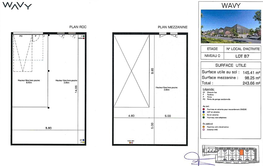Local d'activités Vente 34970 LATTES