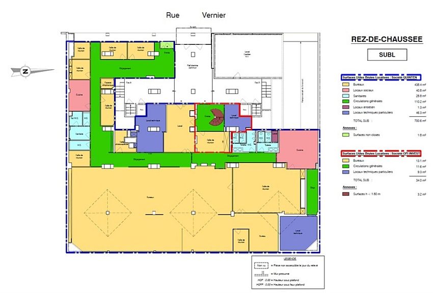 Bureau Location 75017 PARIS