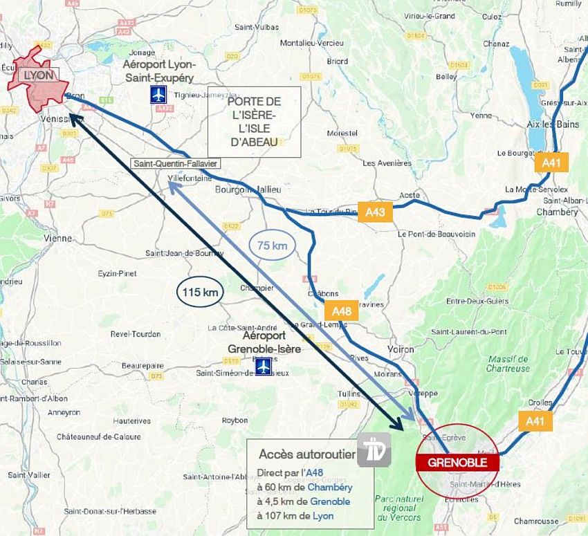 Entrepôt / Local d'activités Location 38100 GRENOBLE