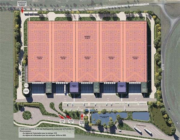 Entrepôt / Local d'activités Location 28310 TOURY