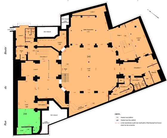 Bureau Location 75001 PARIS