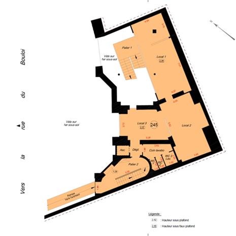 Bureau Location 75001 PARIS