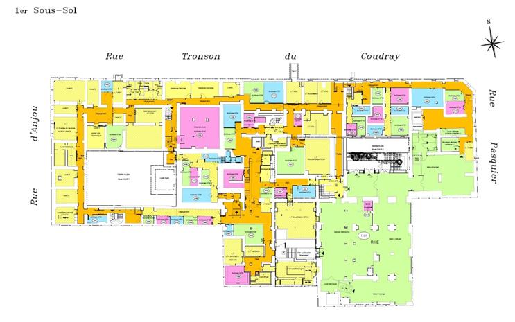 Bureau Location 75008 PARIS 52 RUE D'ANJOU