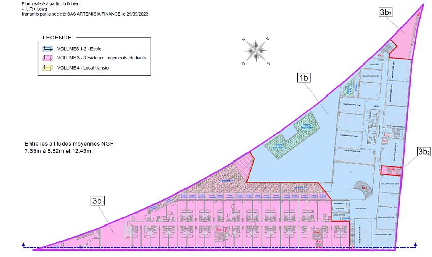 Bureau Location 33100 BORDEAUX  RUE DU MARECHAL NIEL