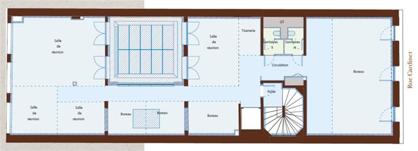 Bureau Location 75017 PARIS 115 RUE CARDINET