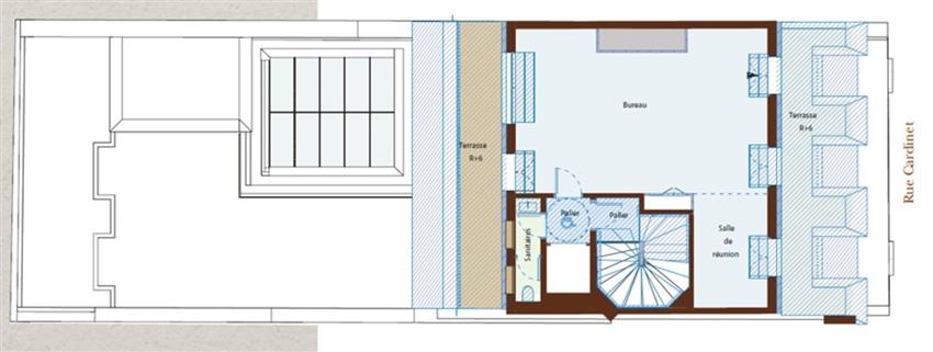 Bureau Location 75017 PARIS 115 RUE CARDINET