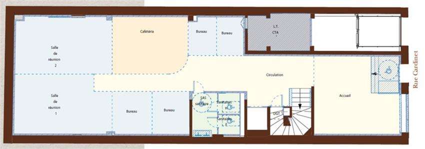 Bureau Location 75017 PARIS 115 RUE CARDINET