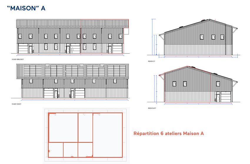Local d'activités Location 33185 LE HAILLAN