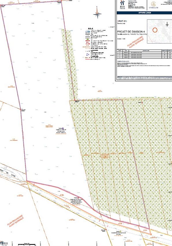 Terrain Vente 01440 VIRIAT