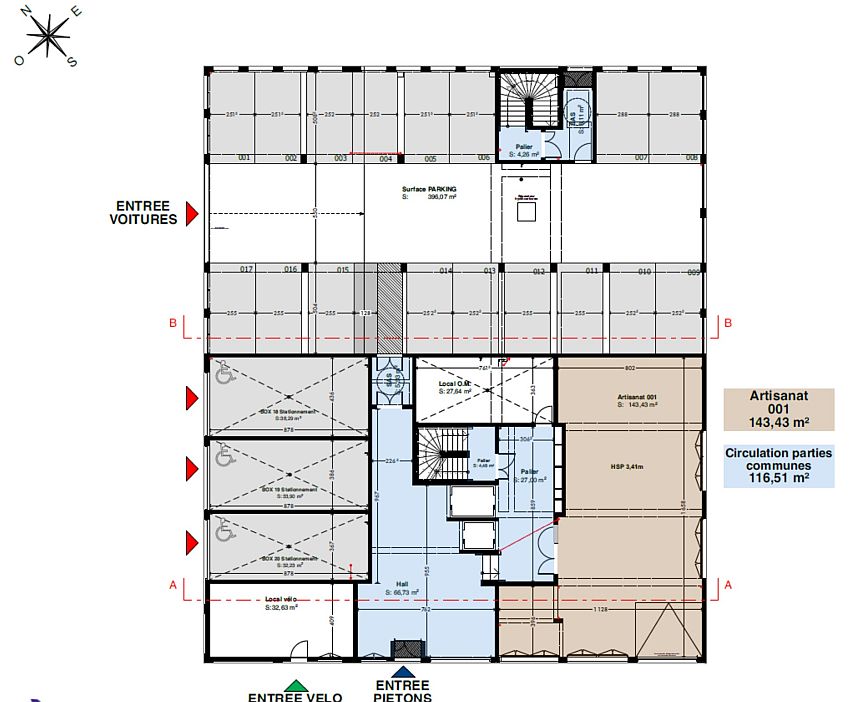 Local d'activités Location 33100 BORDEAUX 42 RUE RENE CHAR