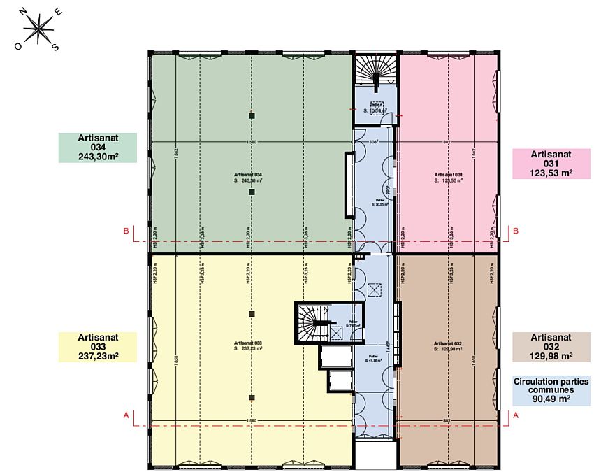 Local d'activités Location 33100 BORDEAUX 42 RUE RENE CHAR